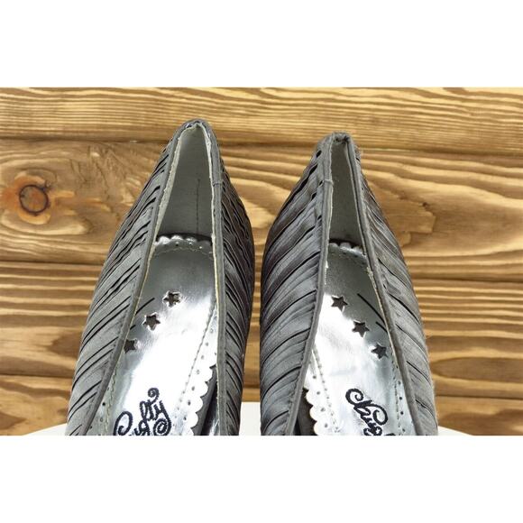 Naughty Monkey Women Sz 7 M Gray‎ Platform Synthetic Shoes NMW0599032 - Picture 3 of 7